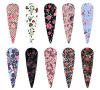 Halo Gel Nails - Create - Nail Foils - Roses (Pack Of 10) (NA810)