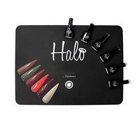 Halo Gel Nails - Six Of The Best 2020 LED/UV Gel Polish Collection - (6 X 8ml & Free Black Halo Desk Mat)