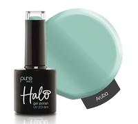 Halo Gel Polish 8ml - Aruba. UV/LED Gel Nail Polish, Long Lasting & Easy To Apply. Nail Art Colours For Manicure & Pedicure. Gel Polish For Professional & Home Use.