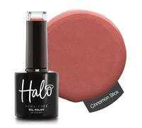 Halo Gel Polish 8ml - Cinnamon Stick. UV/LED Gel Nail Polish, Long Lasting & Easy To Apply. Soak Off Gel Polish, Nail Art Colours For Manicure & Pedicure. Gel Polish For Professional & Home Use.