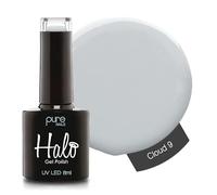 Halo Gel Polish 8ml - Cloud 9. UV/LED Gel Nail Polish, Long Lasting & Easy To Apply. Nail Art Colours For Manicure & Pedicure. Gel Polish For Professional & Home Use.