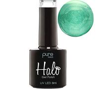 Halo Gel Polish 8ml - Harlequin. UV/LED Gel Nail Polish, Long Lasting & Easy To Apply. Nail Art Colours For Manicure & Pedicure. Gel Polish For Professional & Home Use.