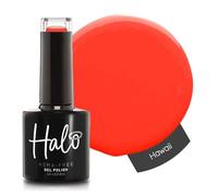 Halo Gel Polish 8ml - Hawaii. UV/LED Gel Nail Polish, Long Lasting & Easy To Apply. Soak Off Gel Polish, Nail Art Colours For Manicure & Pedicure. Gel Polish For Professional & Home Use.