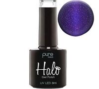 Halo Gel Polish 8ml - Spellbound. UV/LED Gel Nail Polish, Long Lasting & Easy To Apply. Nail Art Colours For Manicure & Pedicure. Gel Polish For Professional & Home Use.