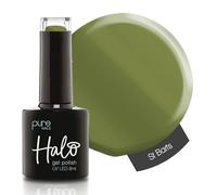 Halo Gel Polish 8ml - St Barts. UV/LED Gel Nail Polish, Long Lasting & Easy To Apply. Nail Art Colours For Manicure & Pedicure. Gel Polish For Professional & Home Use.