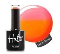 Halo Gel Polish - Tequila Sunrise, 8ml (Temperature Reactive) UV/LED Nail Polish, Long Lasting & Easy To Apply. Soak Off Gel Nail Art For Manicure, Professional & Home Use
