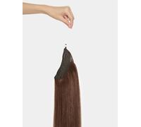 Halo hair extensions - luxury Quality 14 Inch - 8 hazelnut brown
