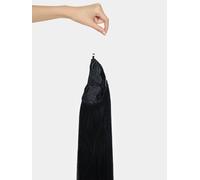 Halo hairpiece - luxury Quality 22 Inch - 1B black