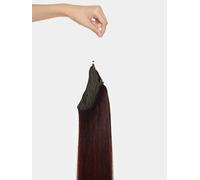 Halo hairpiece - luxury Quality 22 Inch - 32 intense mahogany