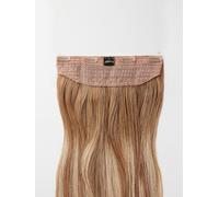 Halo hairpiece - luxury Quality 22 Inch - B12/26 balayage light golden brown & golden honey blonde