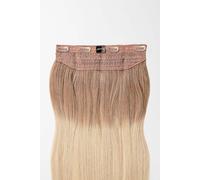 Halo hairpiece - luxury Quality 22 Inch - T14/1001 ombre intense natural dark ash blonde & platinum blonde