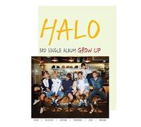 HALO - HALO [GROW UP] 3rd Single Album CD+48p Photobook+Tracking Number K-POP SEALED