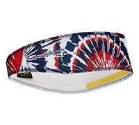 Halo Headband Pullover, Red White Blue Tie Dye, One Size