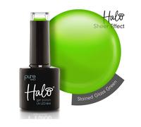 Halo Hema Free Gel Polish Green 8ml Stained Glass Collection