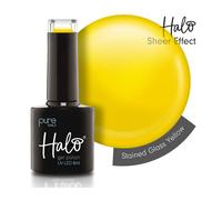 Halo Hema Free Gel Polish Yellow 8ml Stained Glass Collection