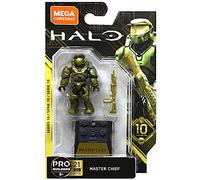 Halo Heroes Mega Construx Pro Builders Series 10 Master Chief Mini Figure GFT35