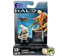 MEGA Brands Building Toy Mattel Halo Heroes Human Combat Form Hero Collection Ages 8+ Red Hero