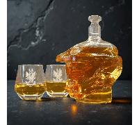 Halo Infinite Master Chief Helmet Decanter Set with 4 Glasses