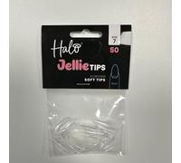 Halo Jellie Nail Tips Almond Size 7 (Pack of 50)