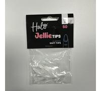 Halo Jellie Nail Tips Almond Size 9 (Pack of 50)