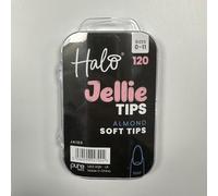 Halo Jellie Nail Tips Almond Sizes 0-11 (Pack of 120 Mixed)