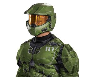 Halo Master Chief Adults Full Helmet Gaming Character Costume Accessory