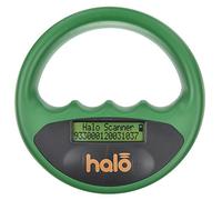 Halo Microchip Scanner for Pets - Handheld Portable USB-C RFID Animal ID Tag Reader for Dogs & Cats with Scanner Angel Missing Pet Alert - Reads 134.2kHz FDX-B, FDX-A, EM4102 & Thermo Chips - Green