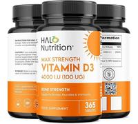 Vitamin D3 4000IU - 1+ Year Supply - 400 Tablets - Easy to Swallow 6mm Micro Vitamin D Tablets - Gentle Cholecalciferol Form - Vegetarian-Friendly VIT D Supplement - 1 per Day - Made in The UK