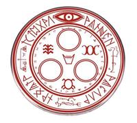 Halo of the Sun Symbol Emblem The Order Evil Silent Video Game Classic Horror Scary 1.2" Enamel Pin Badge, 3.05 cm, Enamel, enamel