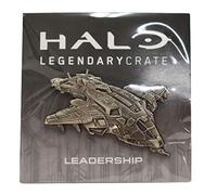 Halo Pelican Ship Grey Pin - Loot Crate, Grey, 2 1/4 x 1 3/8 Inch