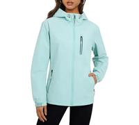 HALO RAIN Packable Women's Waterproof Rain Jacket with Hood