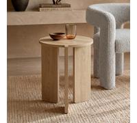 Halo Side Table - Round - Oak - Wood