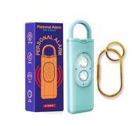 Halo Siren Personal Safety Alarm for Women - 130db Loud Sound, Compact Self Defense Keychain Sound Alarms, Rechargeable Safety Alarm with Flashing Strobe & LED Flashlight, for Night Use (A5)