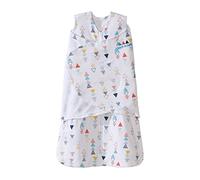 Halo Sleep Baby Cotton Multi Triangle Print Swaddle (3 to 6 Months, Small)