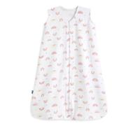 HALO® SleepSack® 100% Cotton Wearable Blanket Swaddle Transition Sleeping Bag TOG 0.5 6-18 Months Sunshine Rainbows