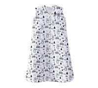 HALO SleepSack, 100% Cotton Wearable Blanket, Swaddle Transition Sleeping Bag, TOG 0.5, Huggy Bears, Small, 0-6 Months