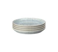 Halo Speckle Coupe Medium Plates - Set Of 4 -