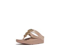 Halo Toe Post Sandals FitFlop Metallic Gold 8