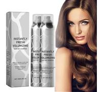 Halo-vida Instantly Fresh Volumizing Dry Shampoo, 2PCS, For Dark Hair, Non-Greasy, Natural, Spray, Refreshing, Versatile, Travel Size