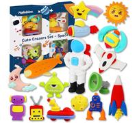 Halobios Erasers Set for Kids,Pencil Eraser Bulk for Kids, Take Apart Puzzle Erasers for Classroom Prizes, Game Reward, Back to School Gift for Boys and Girls Desk Pet