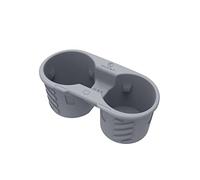 HALOBLK Cup Holder Insert for 2021-2024 Tesla Model Y & 2021-2023 Model 3, Suitable for Bottles with a Capacity of 24-30 OZ (External Diameter of The Cup Within 2.71-2.76 Inches), Gray