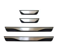 HALODE 4 pcs Stainless Steel Car Door Sill Protector for Chery jaecoo7, Welcome Pedal Guard Kick Plates Threshold Cover Auto Accessories