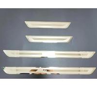 HALODE 4 pcs Stainless Steel Car Door Sill Protector for Volkswagen ID3, Welcome Pedal Guard Kick Plates Threshold Cover Auto Accessories