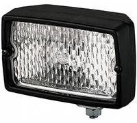 Halogen additional lamp Bolted Patterned diffusing lens 1GA 005 060-041 HELLA