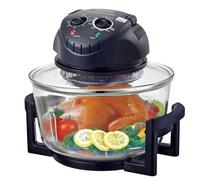 Halogen Air Fryer, 1300W Multi-purpose Countertop Oven with Adjustable Temperature and Timer, Retains Nutrients and Flavors