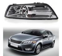 Halogen Front Bumper Fog Light Lamp Assembly For Ford Mondeo MK4 MA MB MC IV 2007 2008 2009 2010 With Bulbs Left N/S Passenger Side