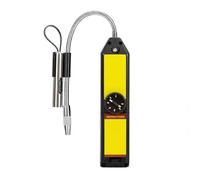 Halogen Gas Leak Detector High Sensitivity HVAC Refrigerant Sniffer with Visual Audible Alarm Flexible Probe Auto Reset for Automotive Household AC Refrigeration Systems