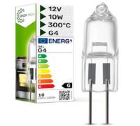 Halogen Light Bulbs for Cooker Hood G4 12V 10W 300°C 00168834 for Bosch | 00176007 00189351 00420228 531087 for Siemens for Küppersbusch - ONIX TECH