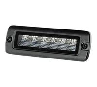 HELLA 1FB 358 176-221 LED-Spotlight - Black Magic Edgeless Mini Lightbar 6.2" - 12/24V - 1600lm - rectangular - Short distance lighting - Cable: 800mm - Plug: open cable ends