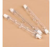Halogen R7S 118mm T3 500W Dimmable J-Type 220V -240V 200W R7S Base Double Ended Halogen Light Bulbs for Landscape Lights Floor Lamps 1PC 100W